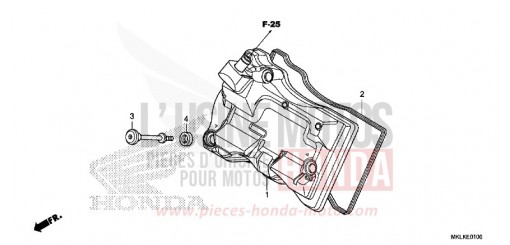 COUVERCLE DE CULASSE NC750SAK de 2019